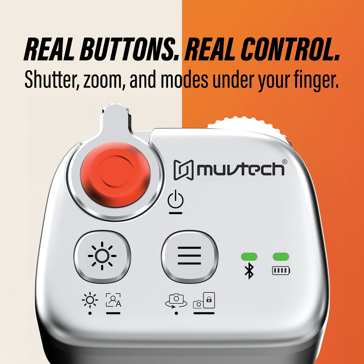 Moca iPhone Camera Grip with Controls