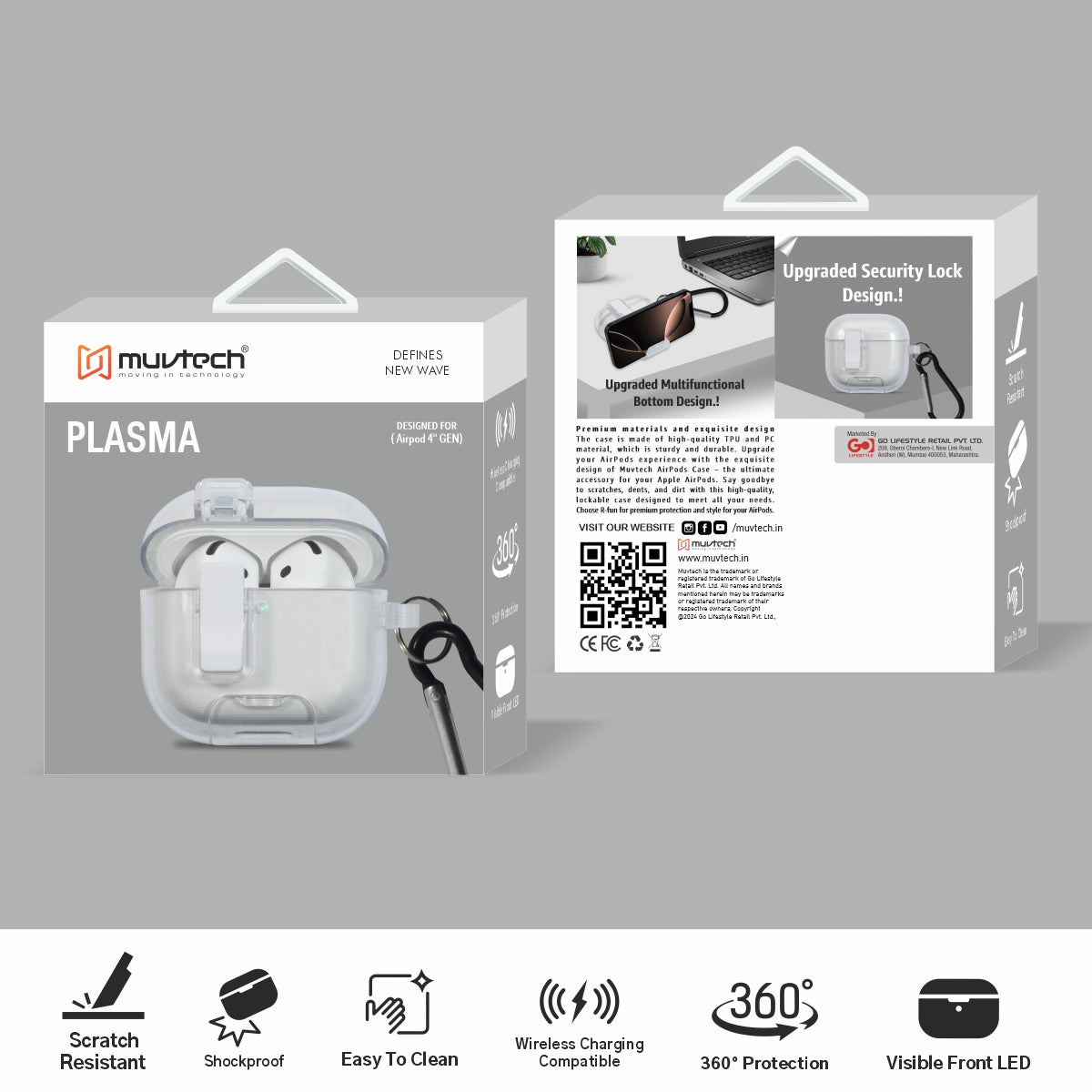 Plasma- AirPods 4 Case