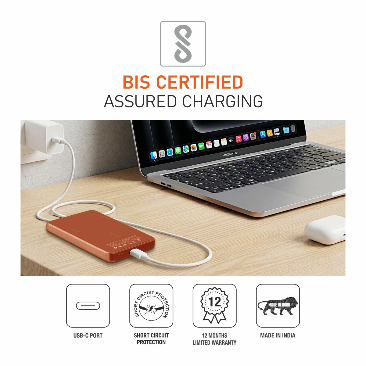 Slim II, 10000 mAh Power Bank