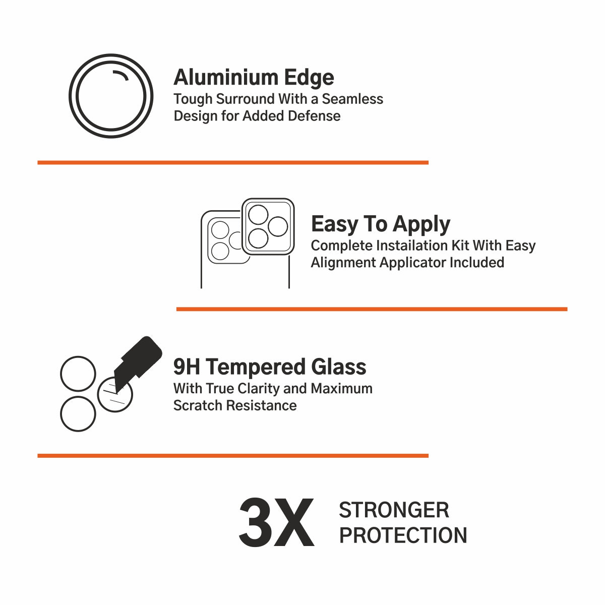 Muvtech iPhone 17 Air Camera Lens Protector