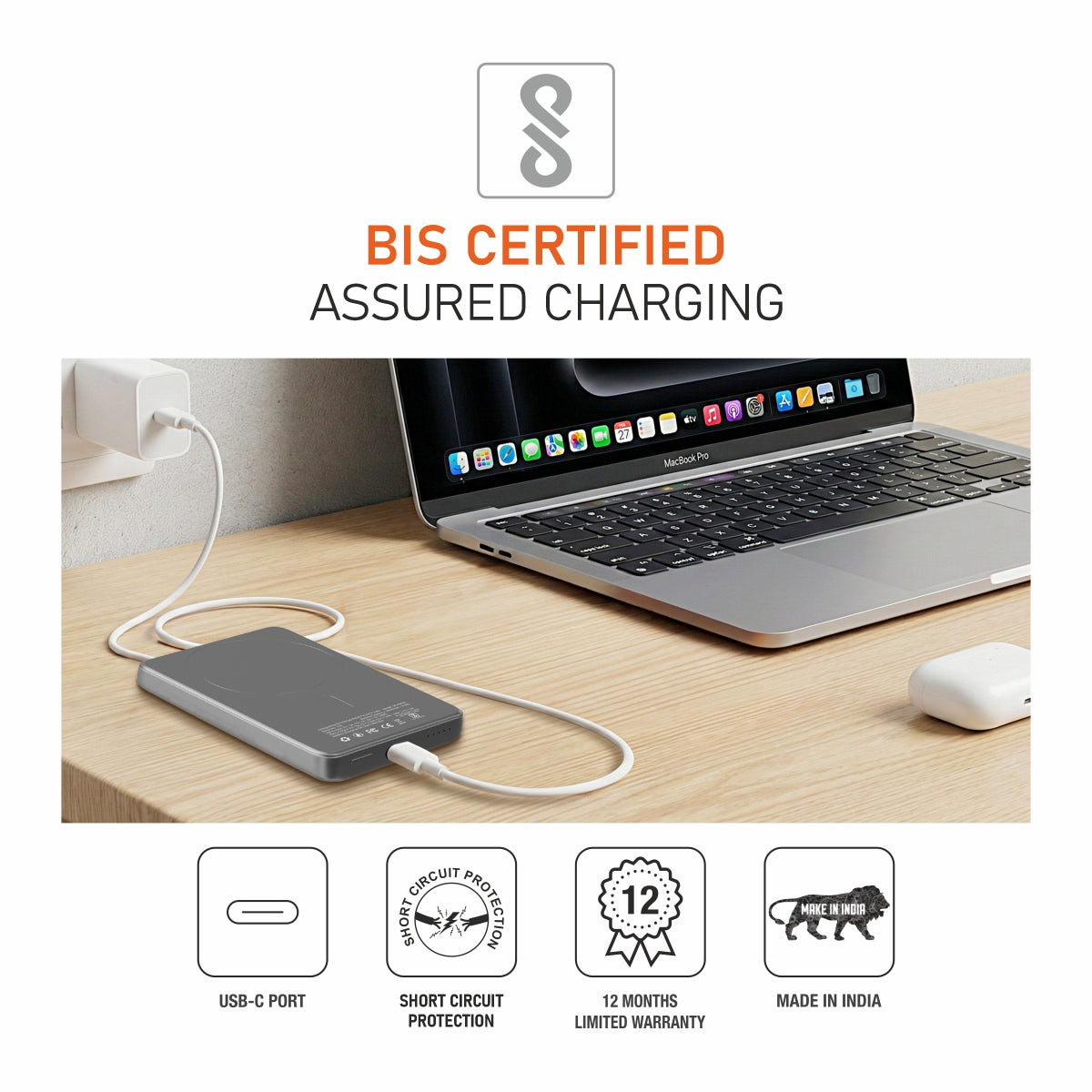 Slim II, 10000 mAh Power Bank
