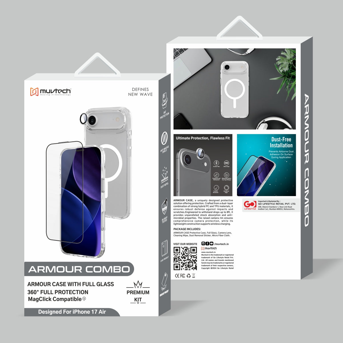 Armour Combo Kit (3 in 1) for iPhone Air