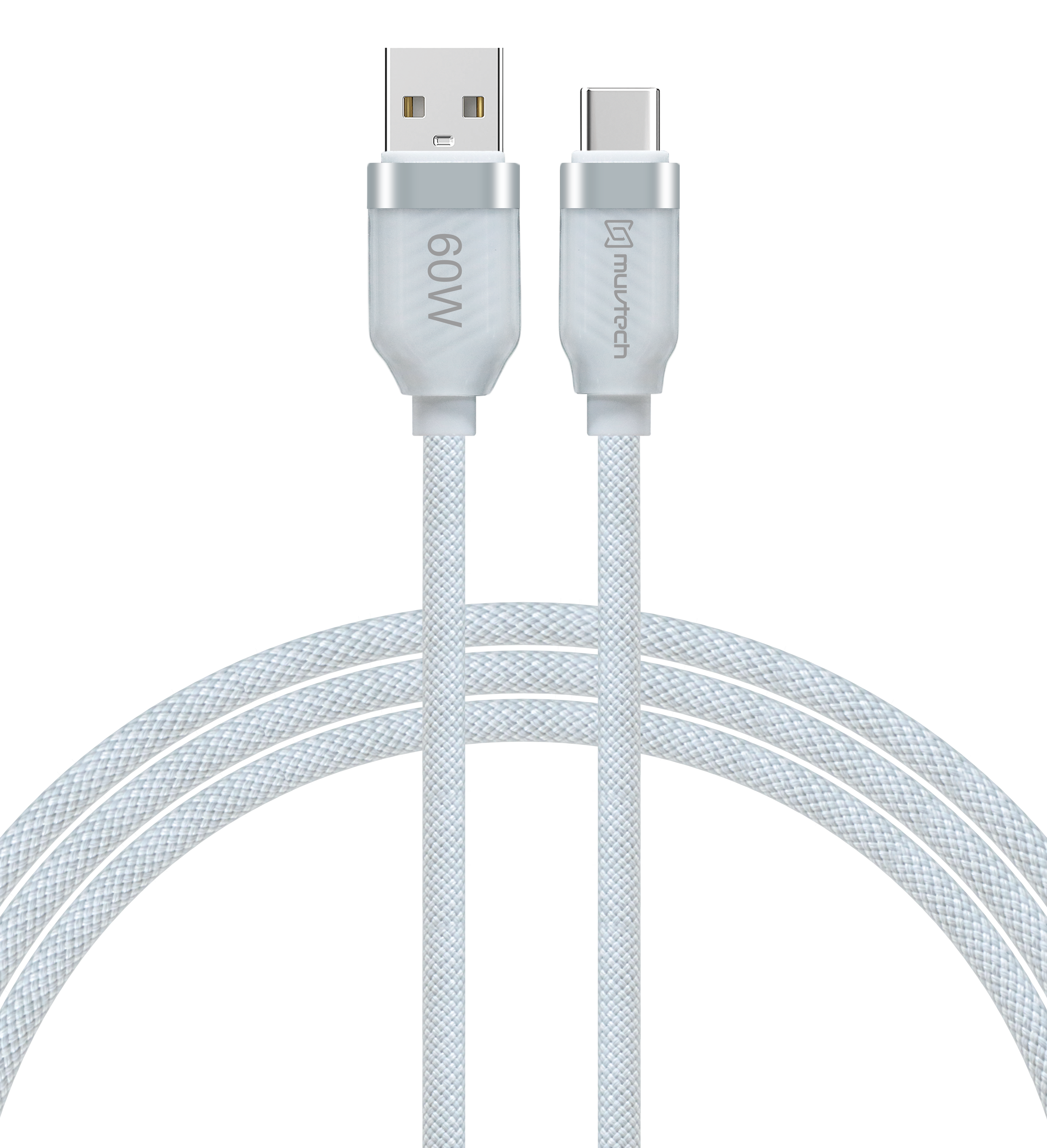 Surge 60W Fast Charging Braided Cable – Type-A to Type-C- 1 Meter