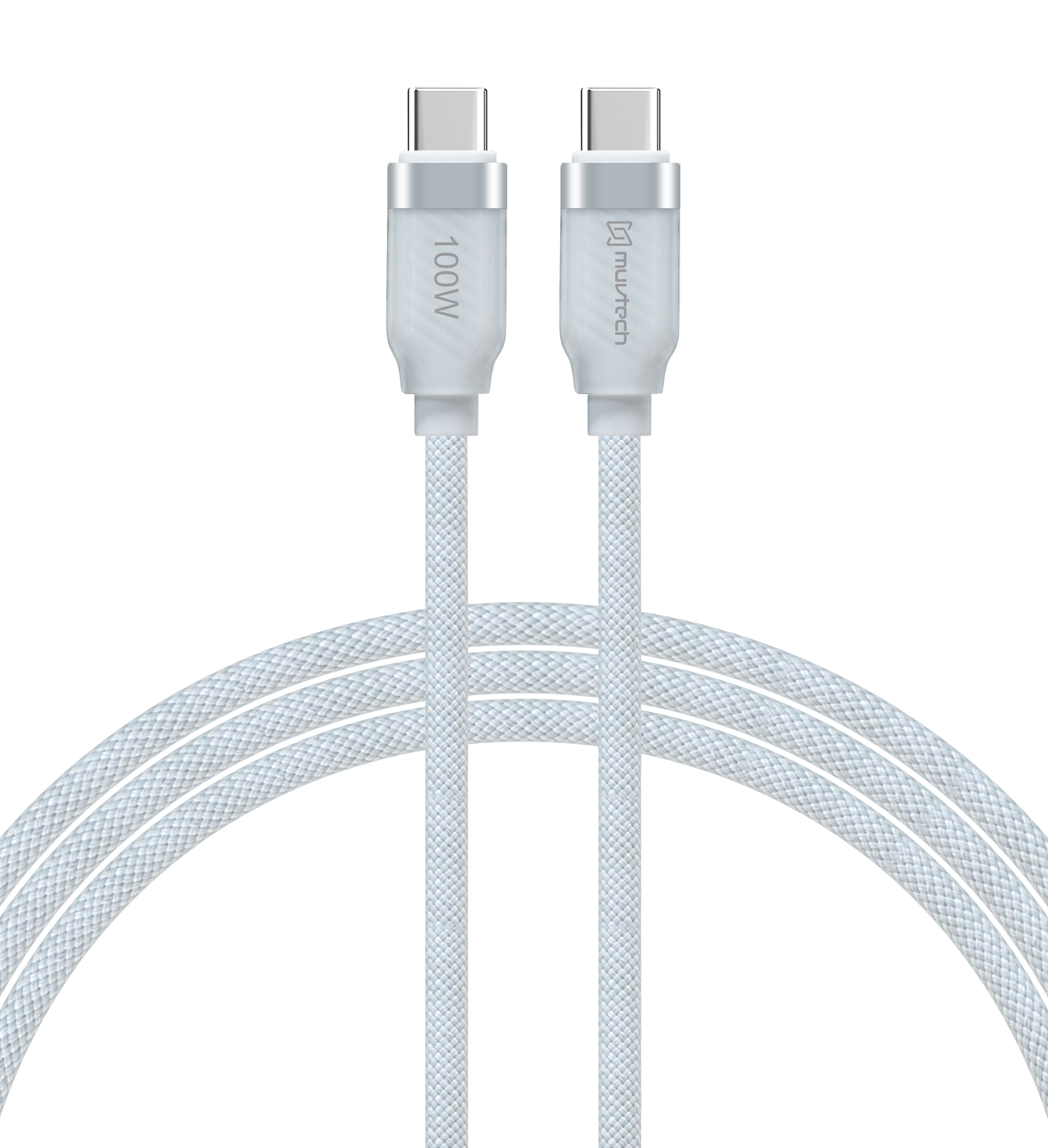 Surge 100W Fast Charging Braided Cable – Type-C to Type-C- 1 Meter