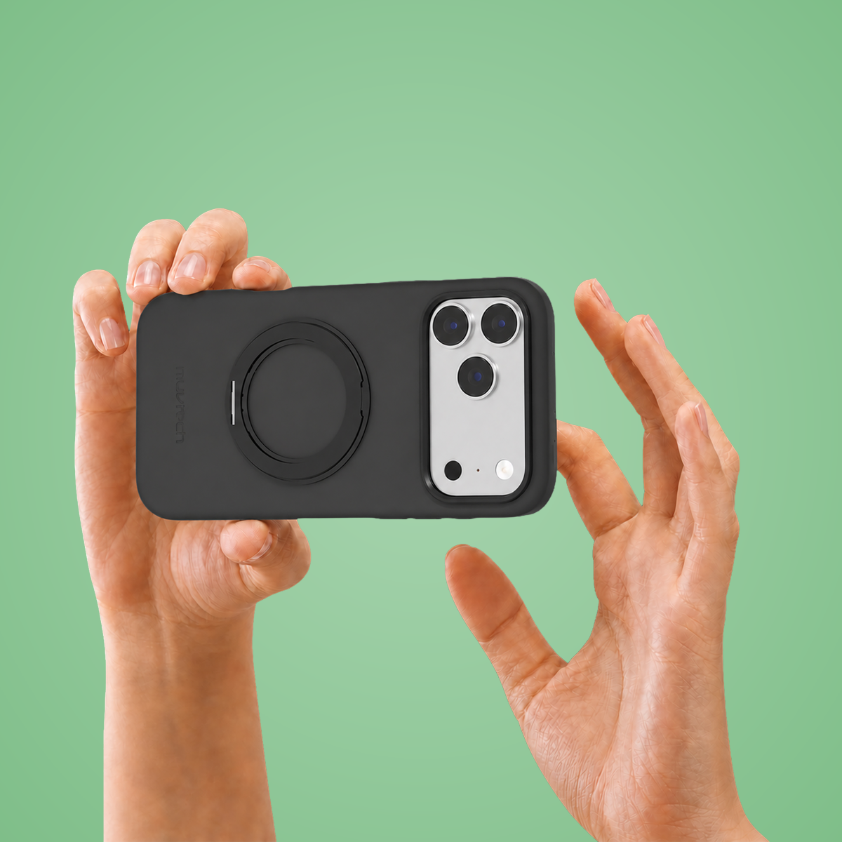 Muvtech Capri 360 Case for iPhone 18 Pro & 18 Pro Max in Black #Color_Black