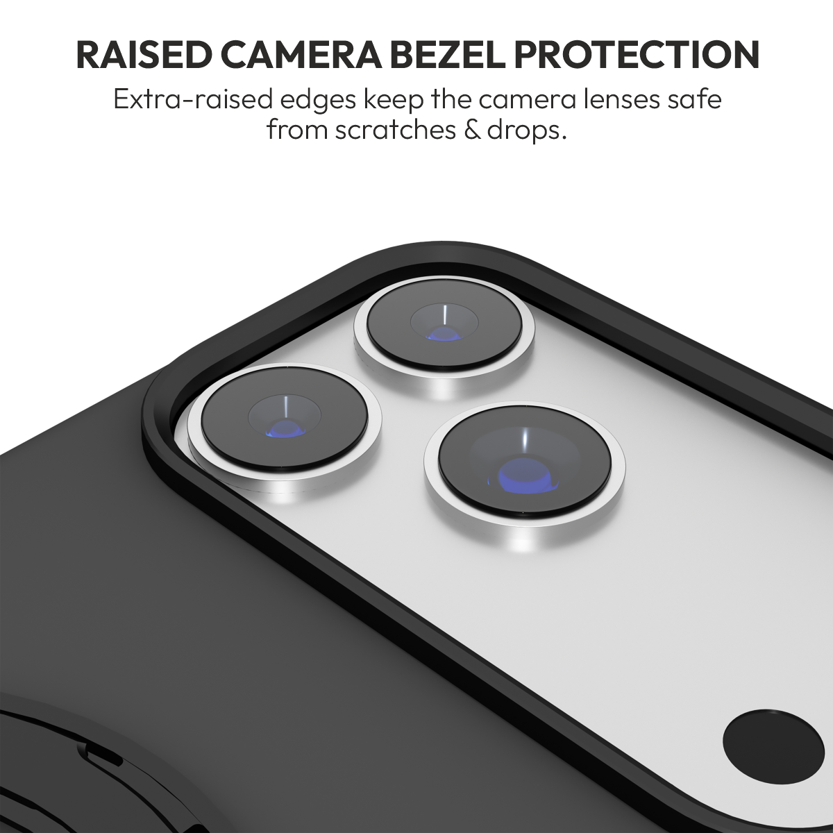 Muvtech Capri 360 Case for iPhone 18 Pro & 18 Pro Max in Black #Color_Black