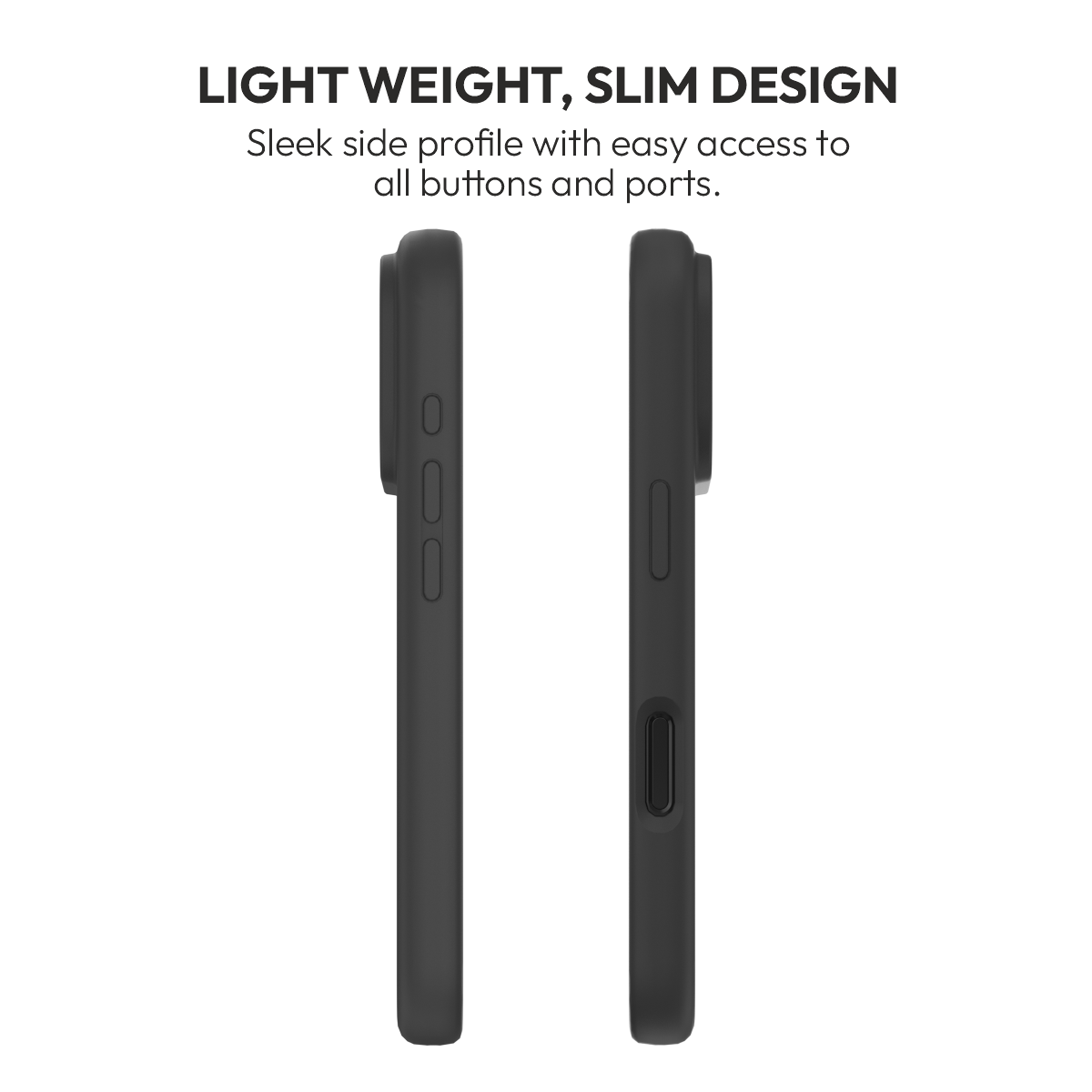 Capri Case for iPhone 18 Pro & Pro Max in Black #Color_Black