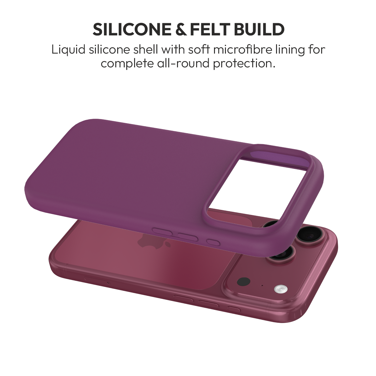 Capri Case for iPhone 18 Pro & Pro Max in Burgundy #Color_Burgundy