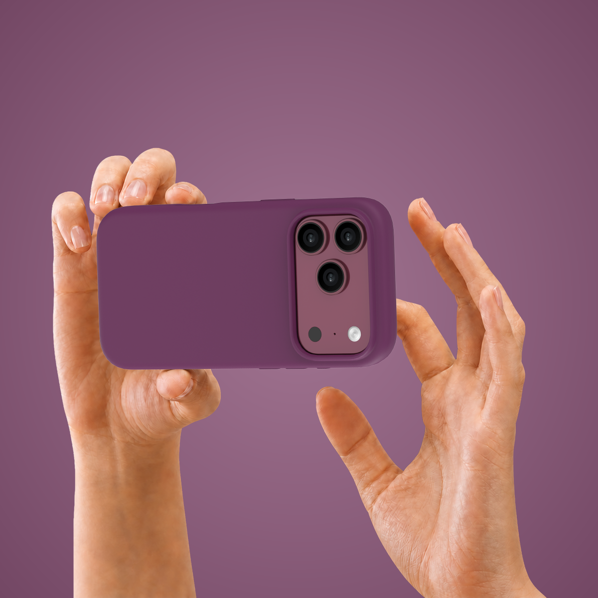 Capri Case for iPhone 18 Pro & Pro Max in Burgundy #Color_Burgundy