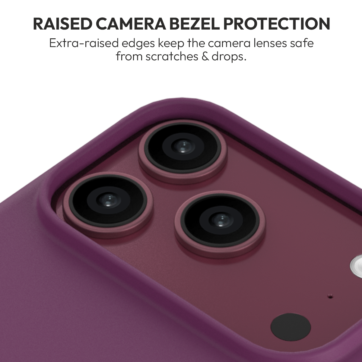 Capri Case for iPhone 18 Pro & Pro Max in Burgundy #Color_Burgundy