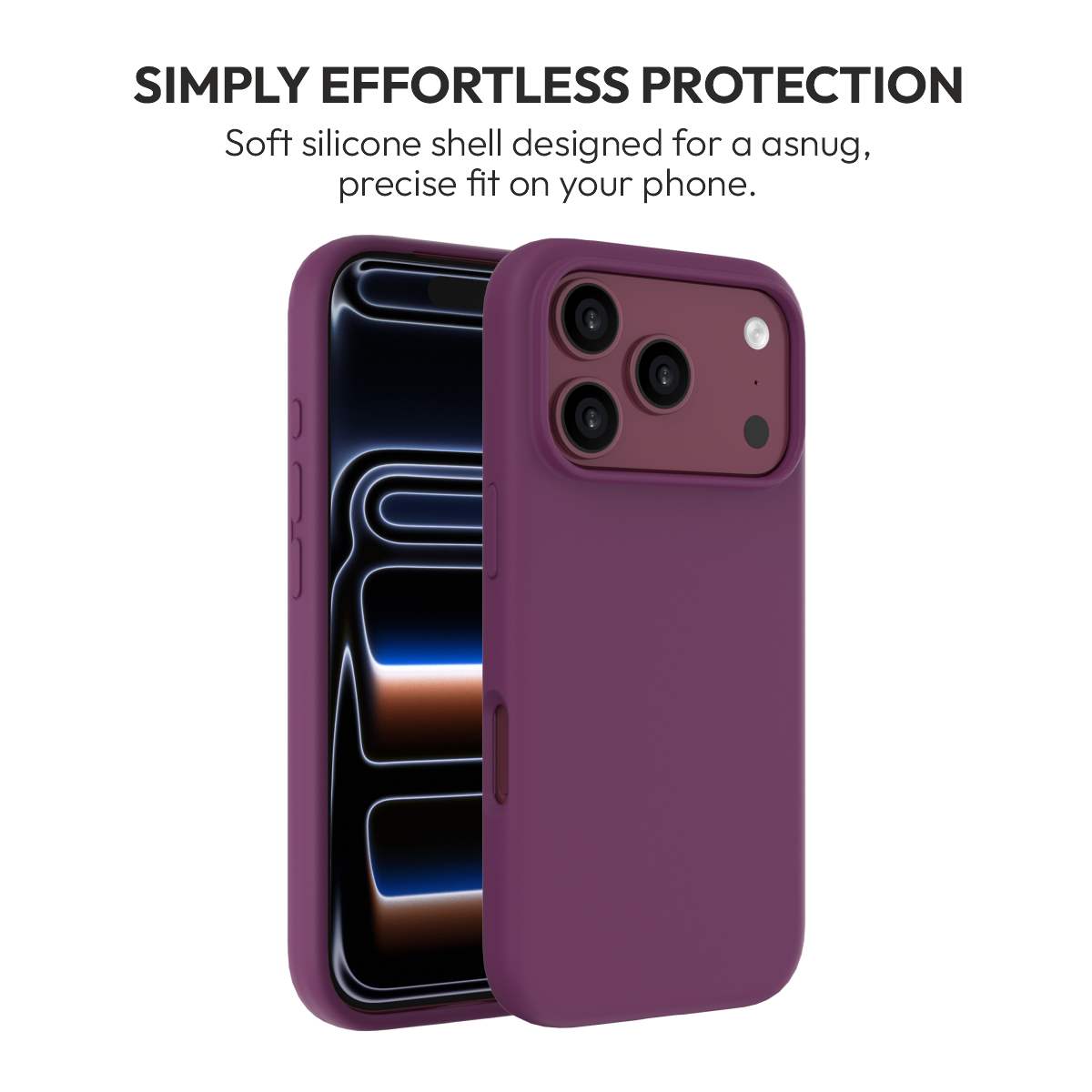 Capri Case for iPhone 18 Pro & Pro Max in Burgundy #Color_Burgundy
