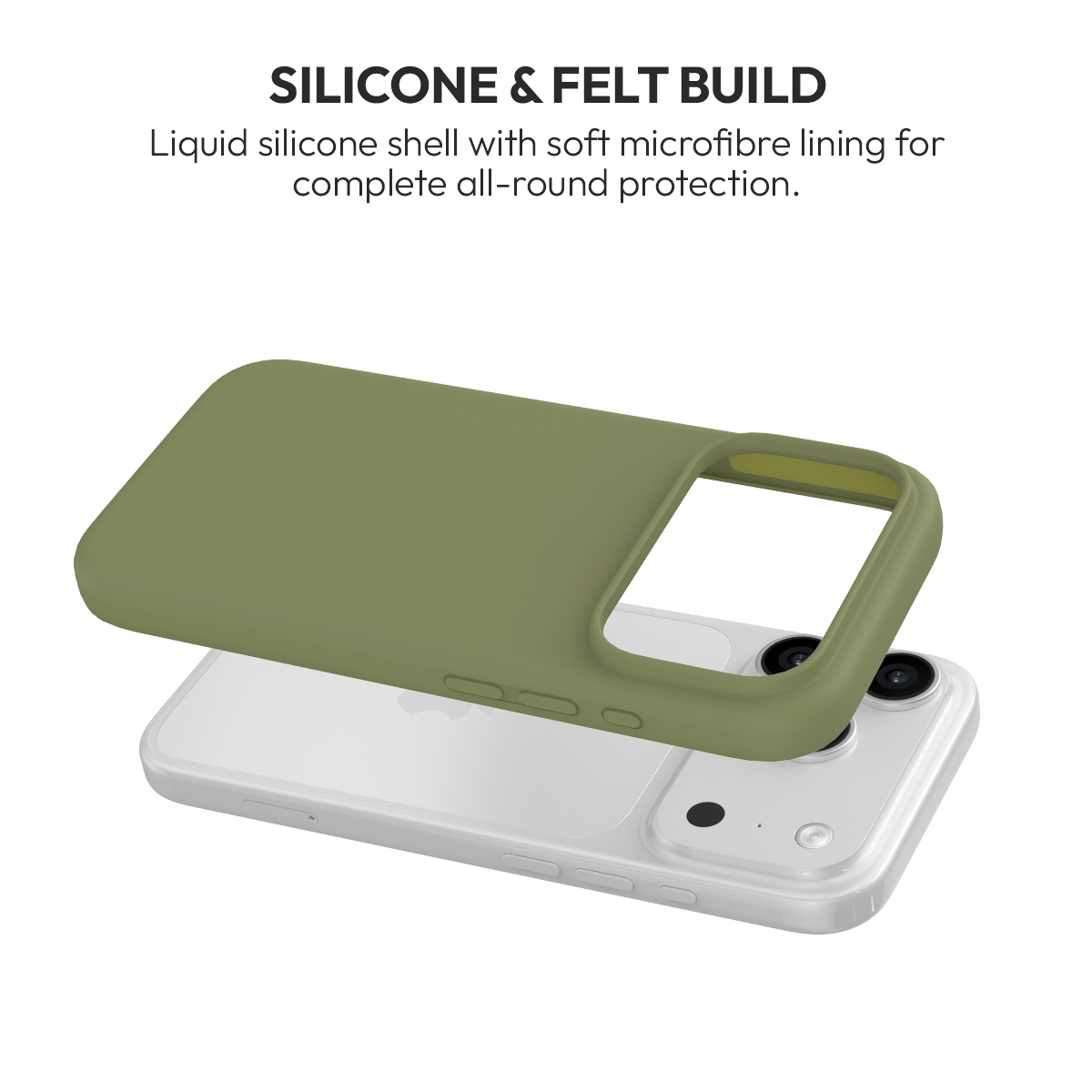 Capri Case for iPhone 18 Pro & Pro Max in Olive #Color_Olive