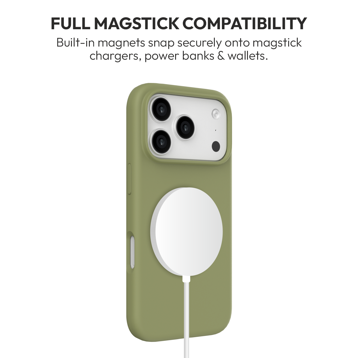Capri Case for iPhone 18 Pro & Pro Max in Olive #Color_Olive