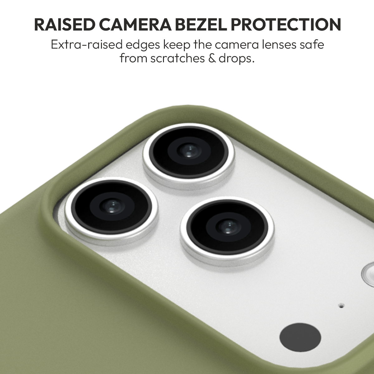 Capri Case for iPhone 18 Pro & Pro Max in Olive #Color_Olive