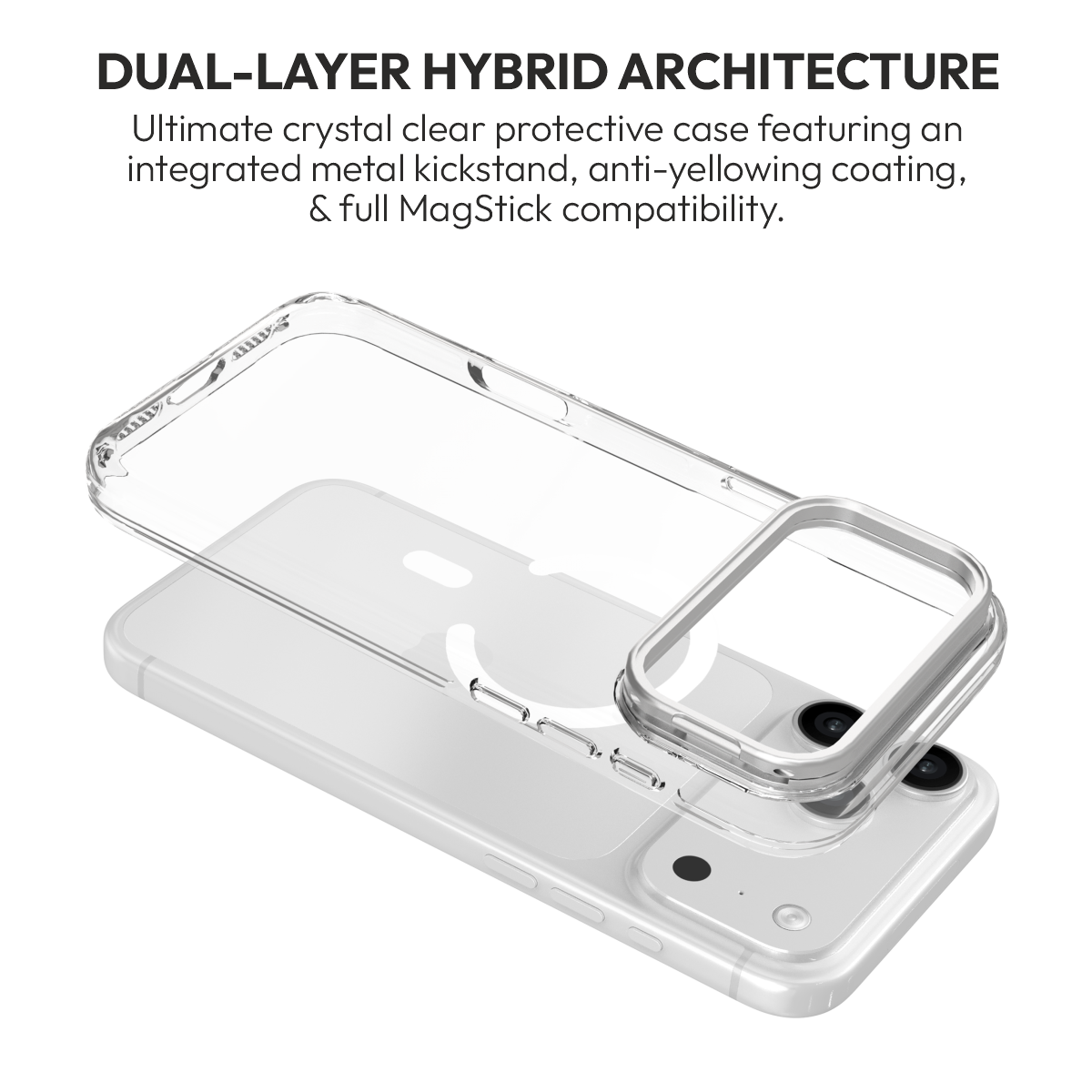 Clario X clear case for iPhone 18 Pro