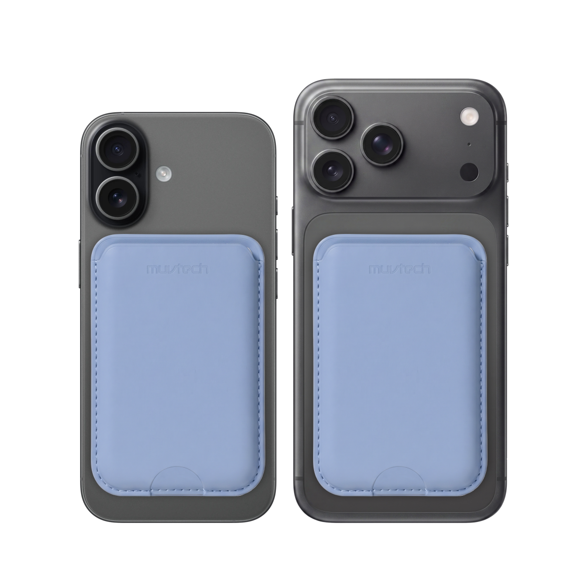 Muvtech Deck MagSafe Wallet in Glacier Blue #Color_Glacier Blue