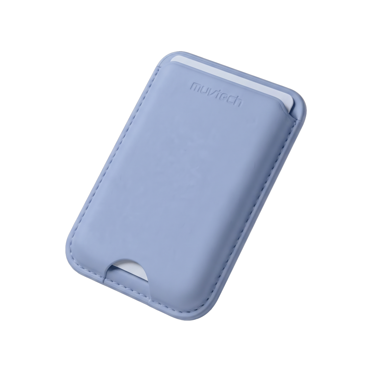 Muvtech Deck MagSafe Wallet in Glacier Blue #Color_Glacier Blue