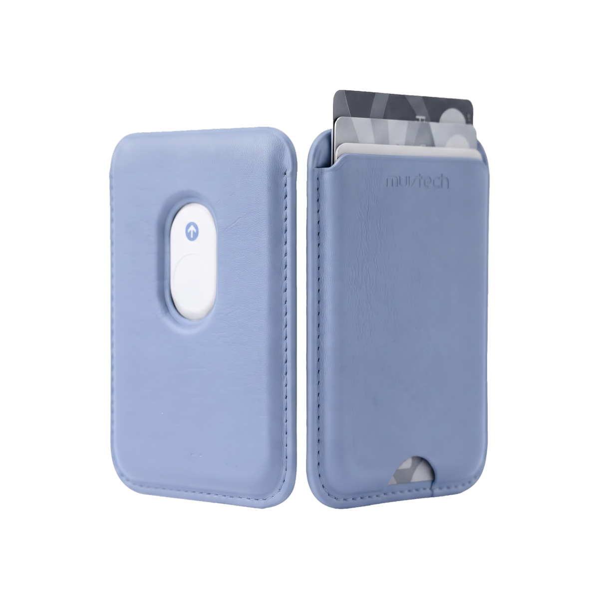 Muvtech Deck MagSafe Wallet in Glacier Blue #Color_Glacier Blue