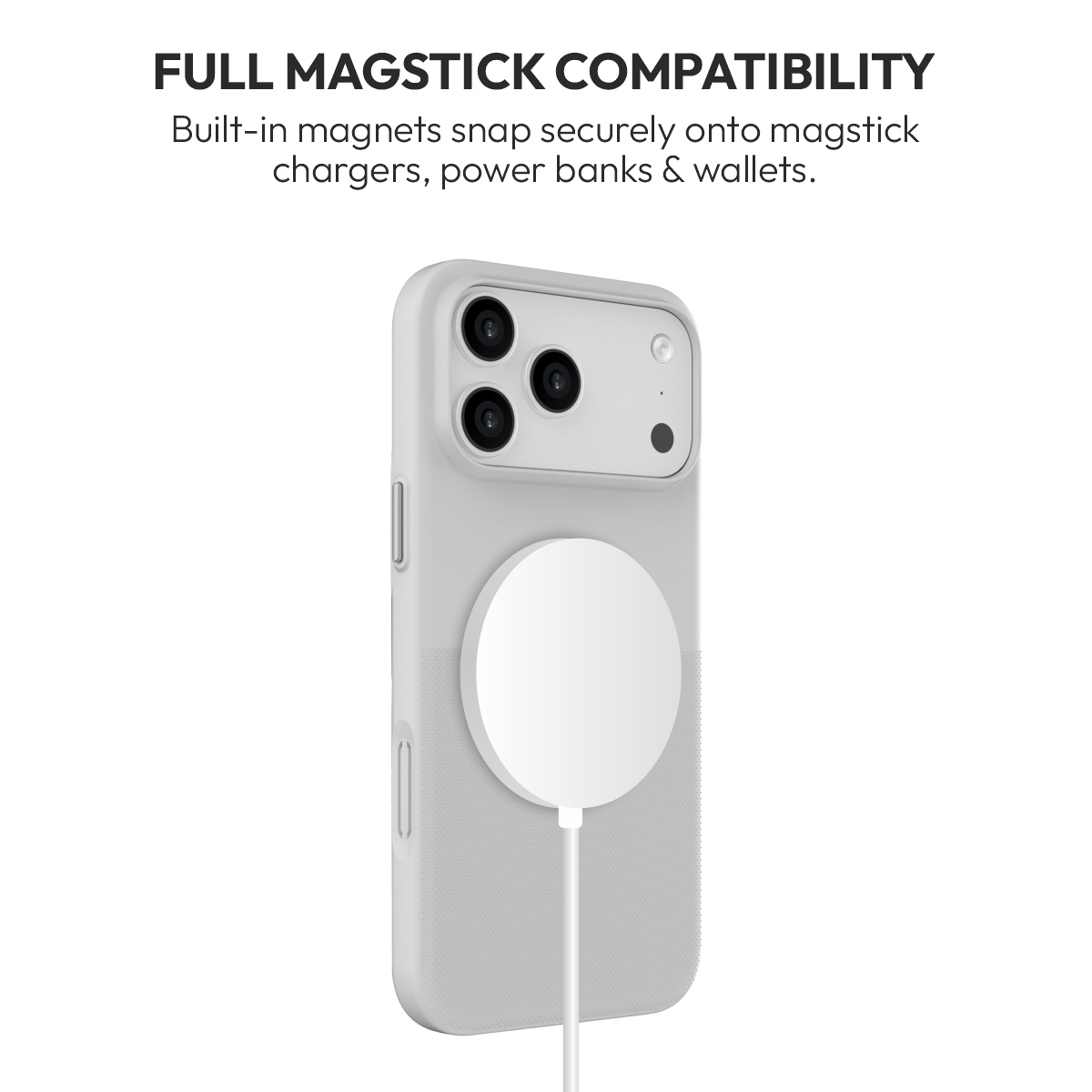 Ditto Case for iPhone 18 Pro & 18 Pro Max in White #Color_White