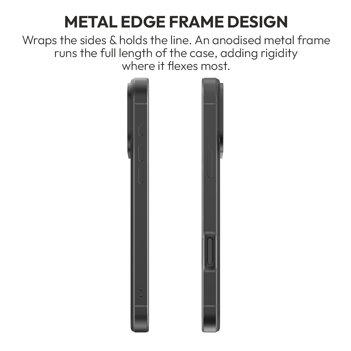 MIST case in Black, MagSafe-compatible clear case#Color_Black