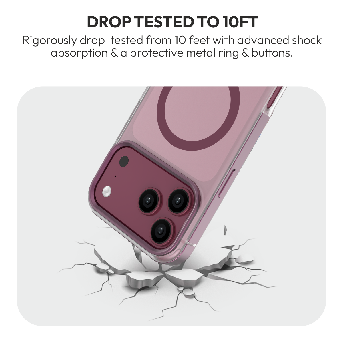 MIST case in Burgundy, premium protective profile#Color_Burgundy