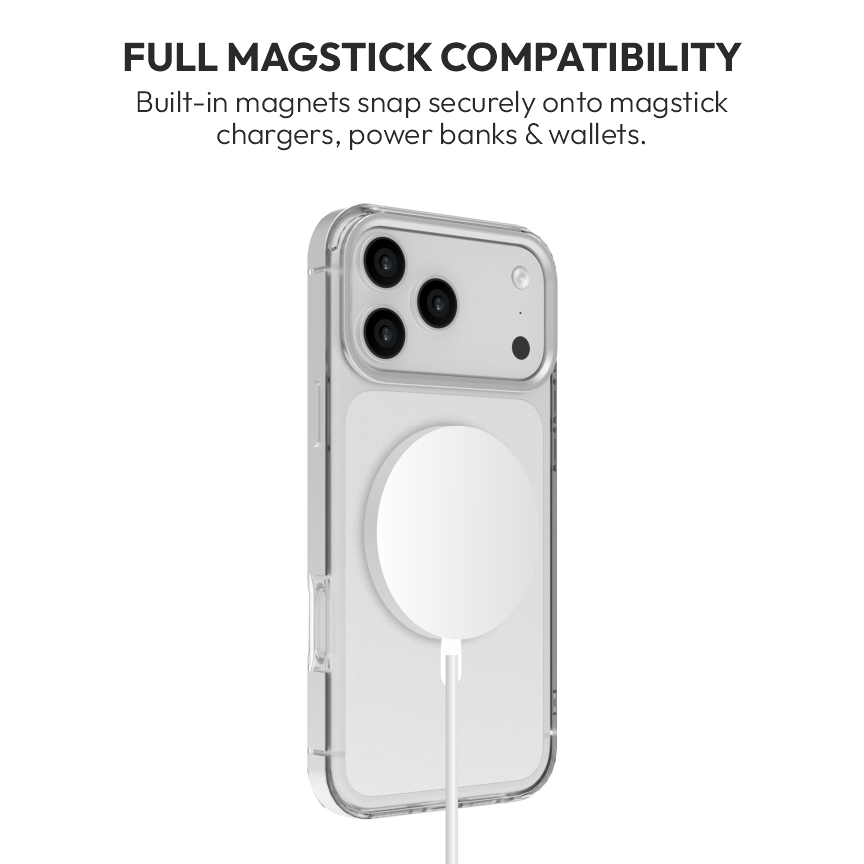 MIST case in Silver, premium clear-case detail#Color_Silver