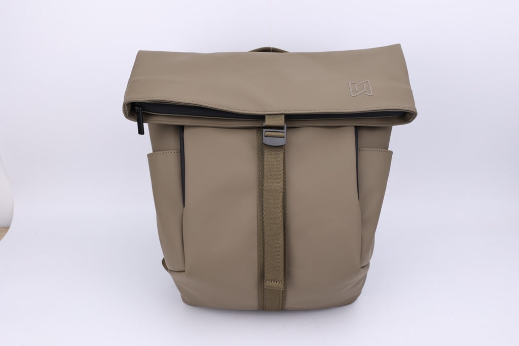 The Outpost Roll-Top Backpack in Beige #Color_Beige