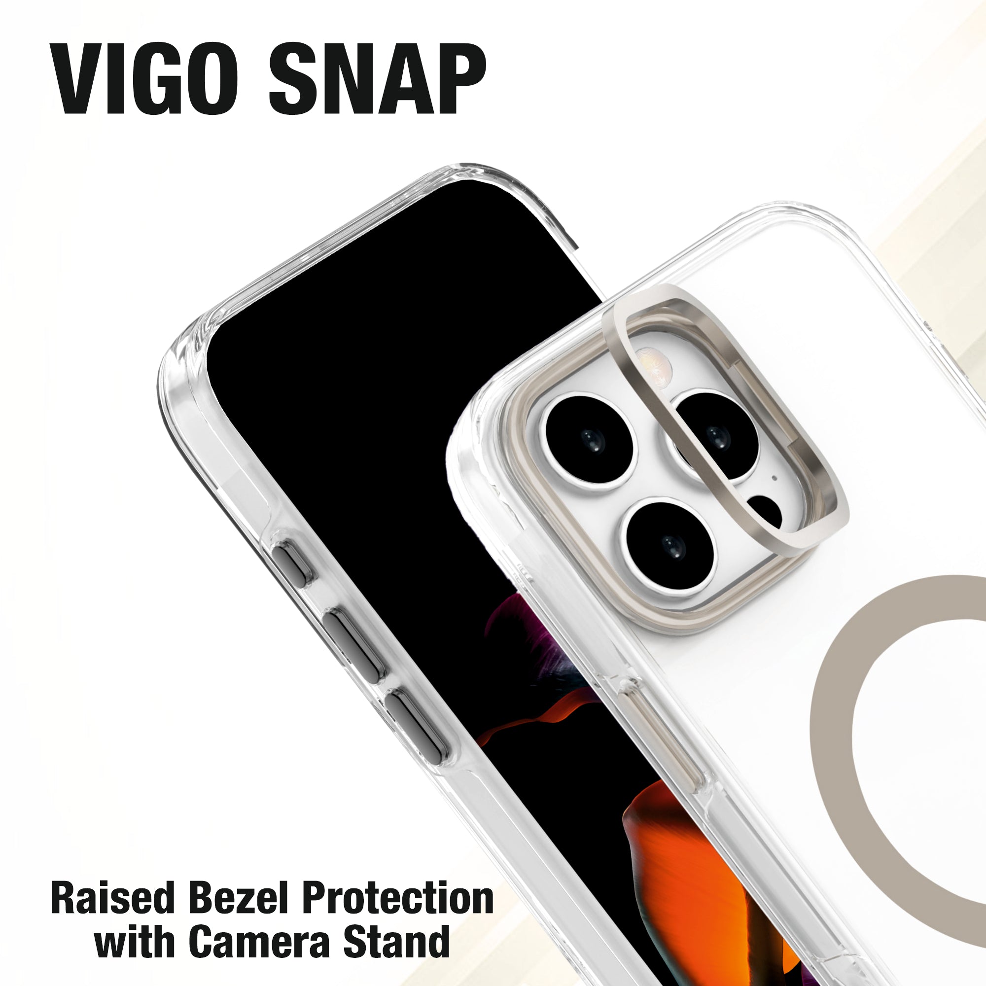 VIGO SNAP KICKSTAND Mag-Safe Compatible Case for iPhone 16 Series