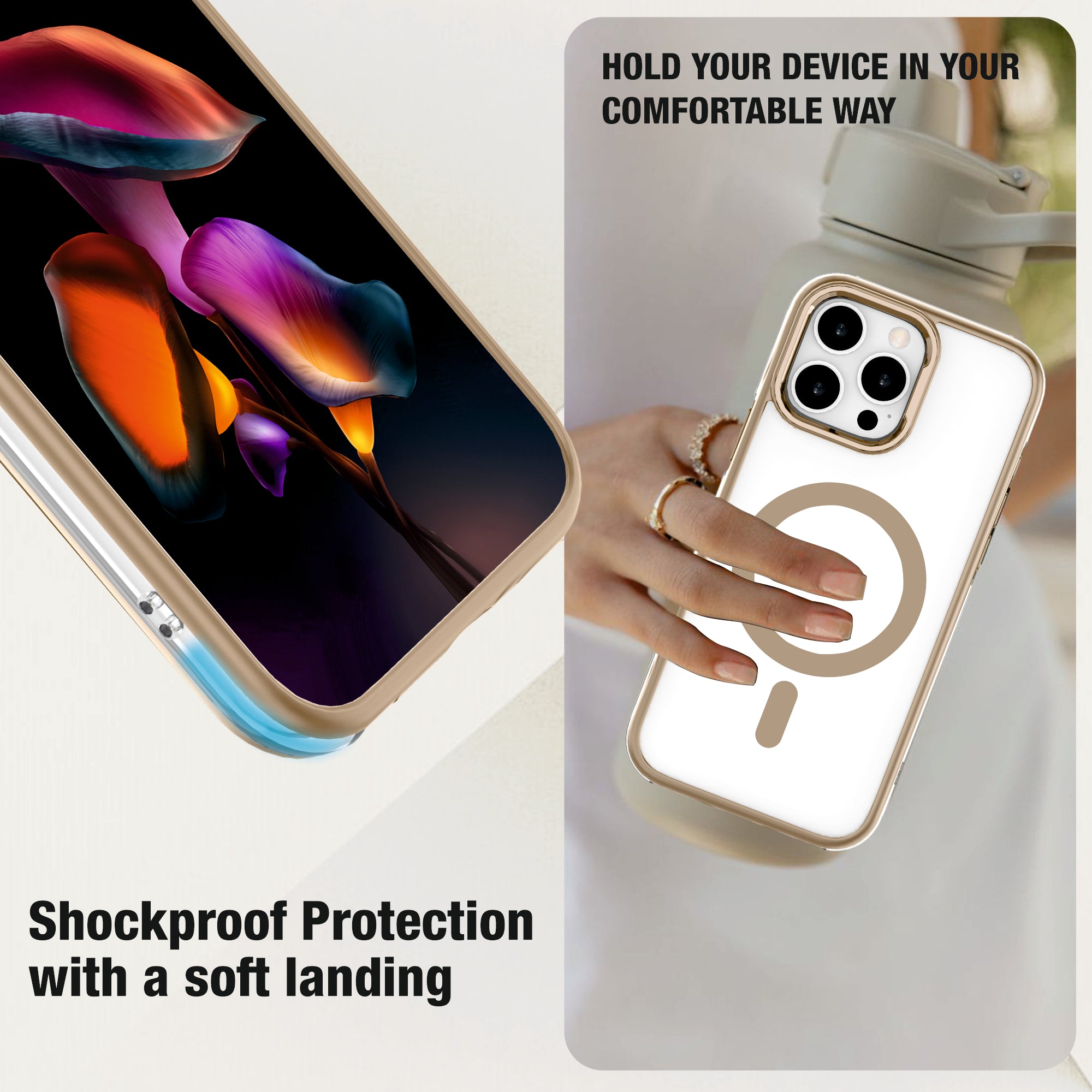 YORK SNAP Side Airbag Mag-Safe Compatible Case for iPhone 16 Series