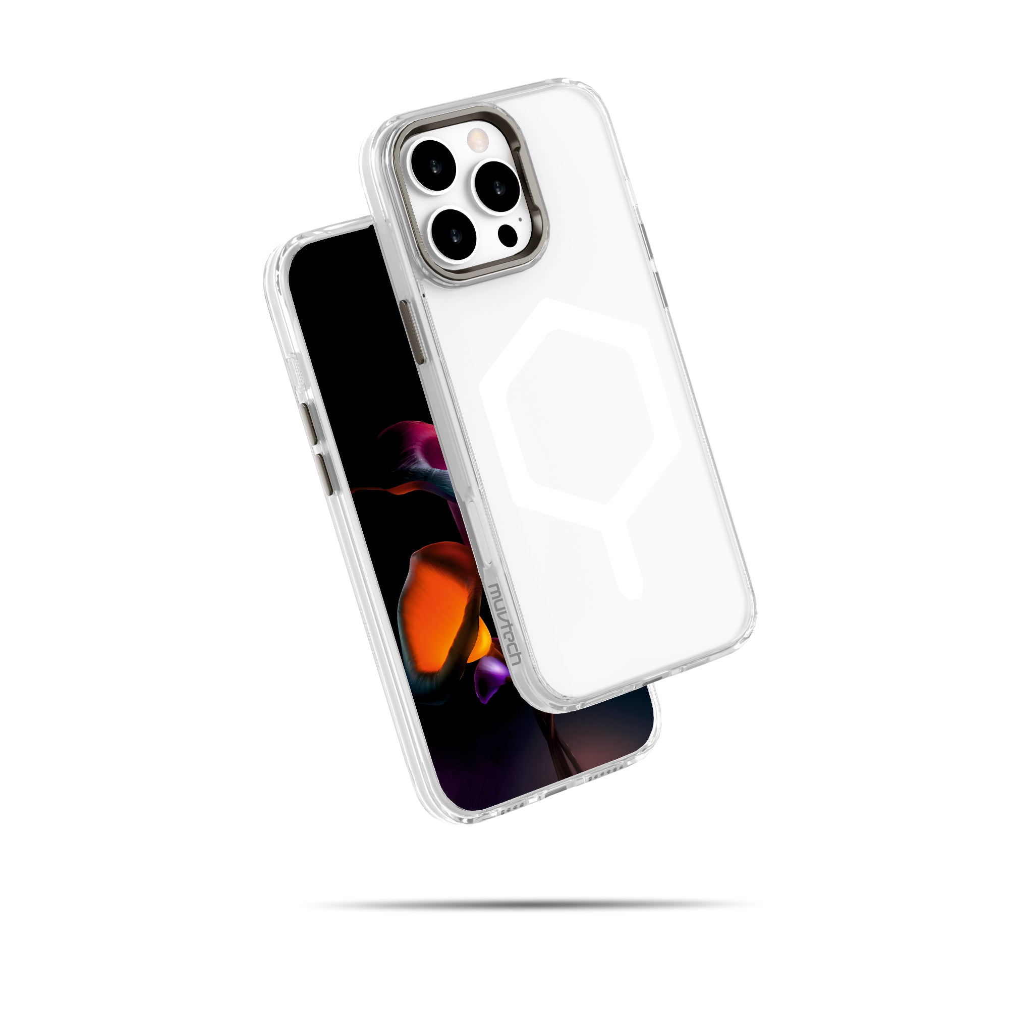 Eden SNAP Platinum Clear Mag-Safe Compatible Case for iPhone 16 Series