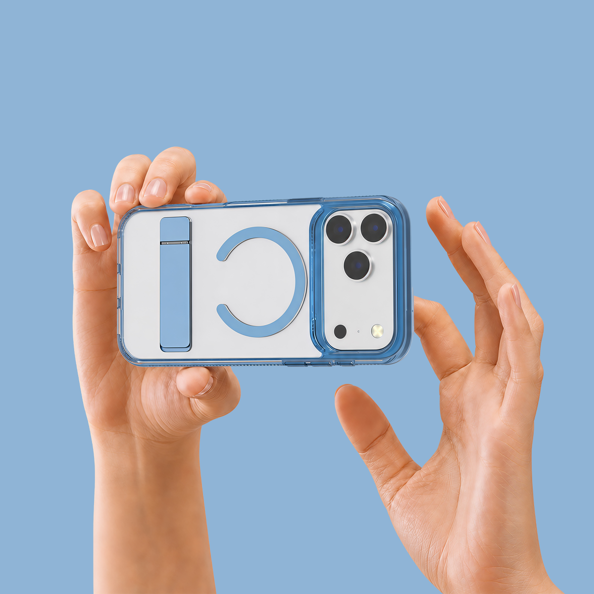 Prism Case for iPhone 18 Pro & 18 Pro Max in Glacier #Color_Glacier