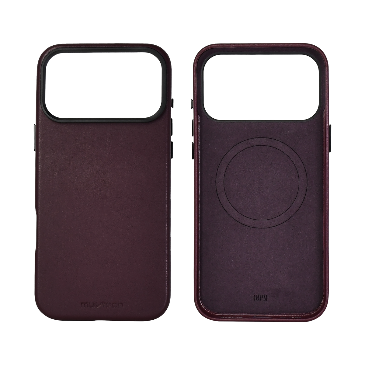 Siena Case for iPhone 18 Pro & 18 Pro Max in Burgundy, view 2 #Color_Burgundy