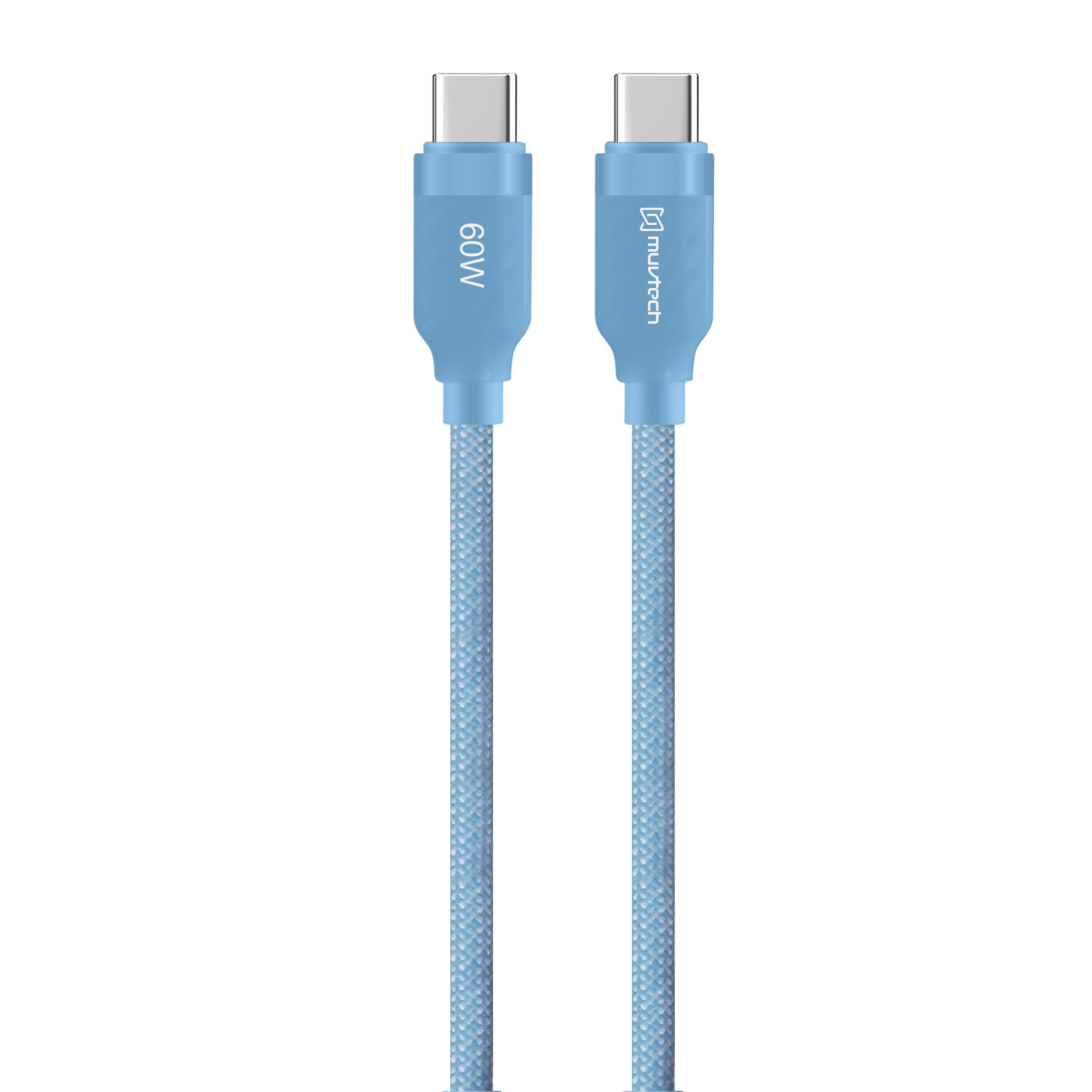 Surge 60W Fast Charging Braided Cable – Type-C to Type-C- 1 Meter