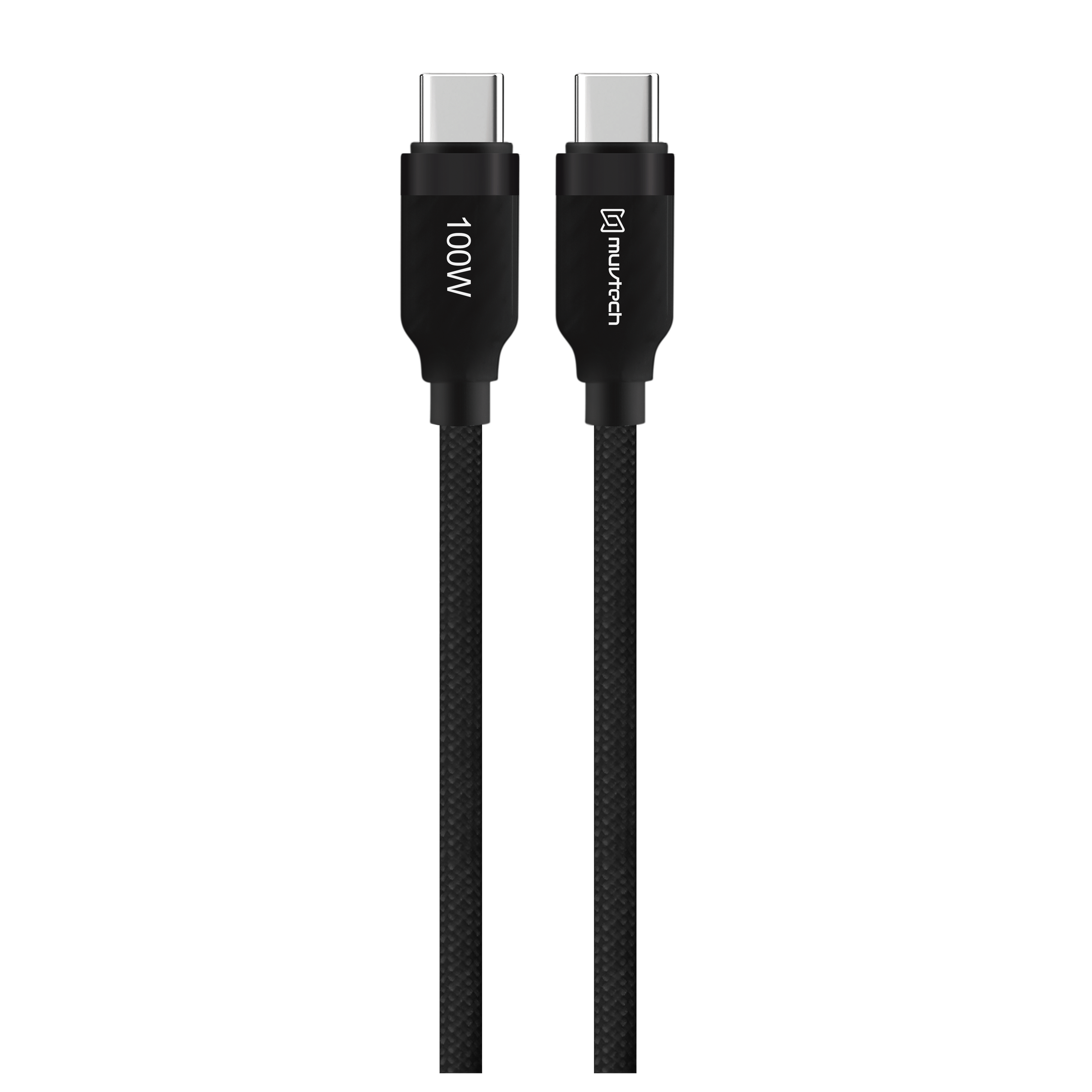 Surge 100W Fast Charging Braided Cable – Type-C to Type-C- 1 Meter