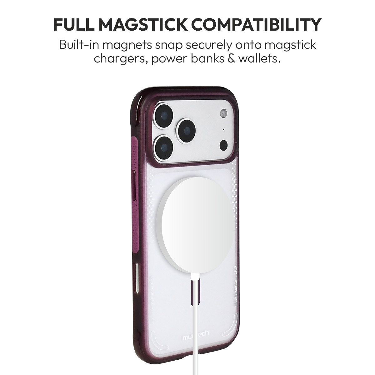Tinto Case for iPhone 18 Pro & 18 Pro Max in Burgundy #Color_Burgundy