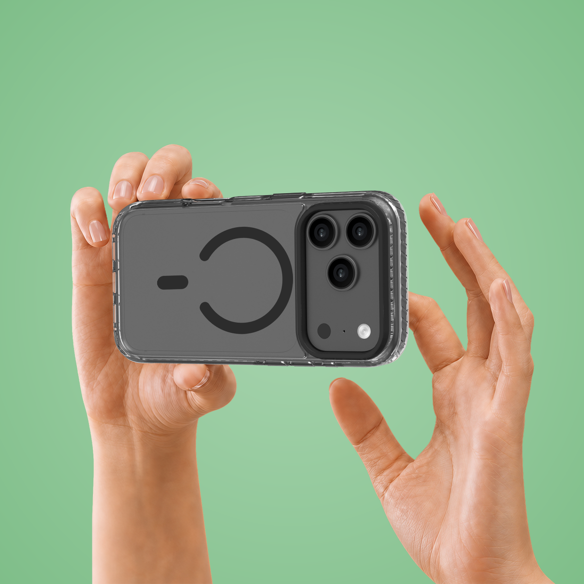 Muvtech Troy Case for iPhone 18 Pro & 18 Pro Max in Black #Color_Black