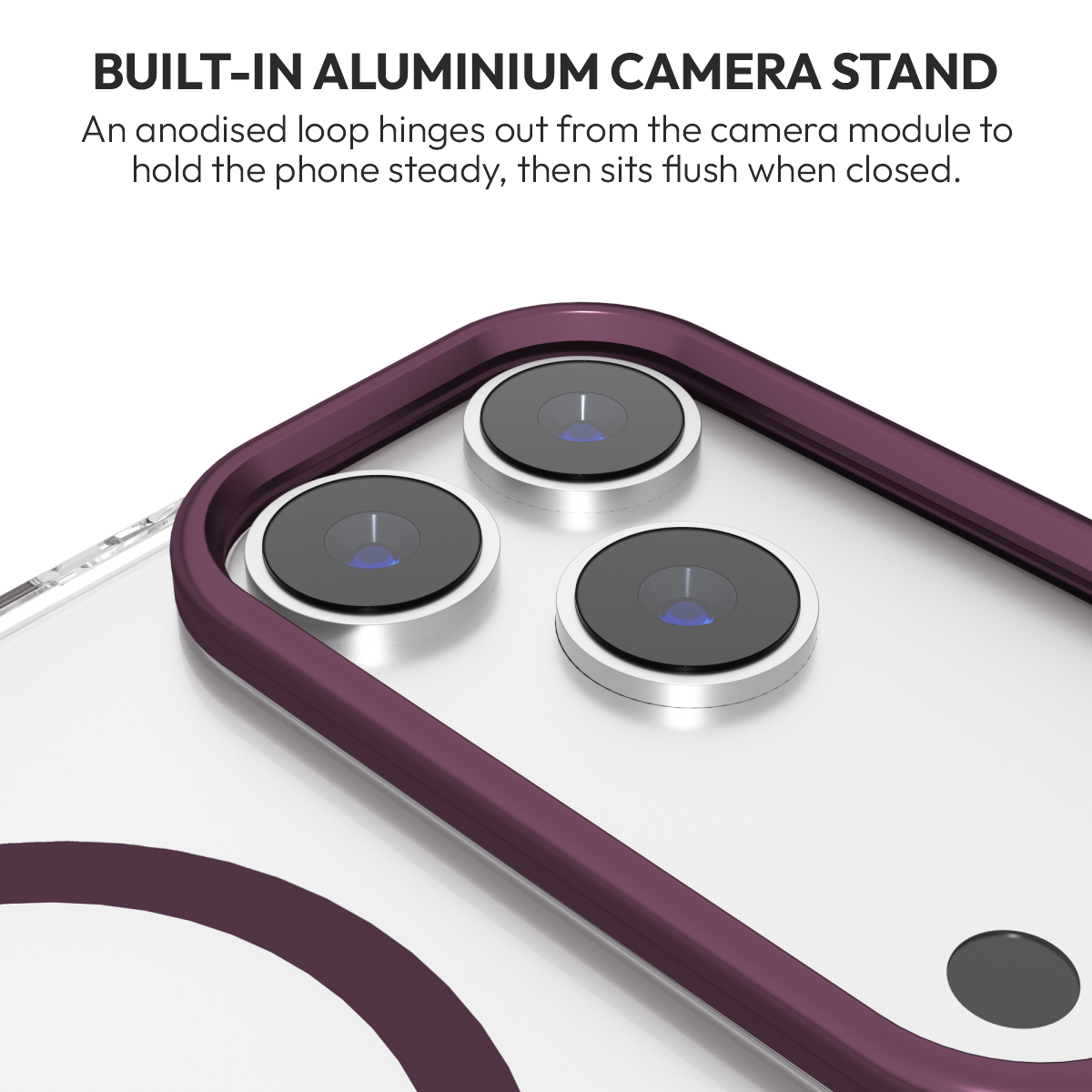 Vigo Case for iPhone 18 Pro & 18 Pro Max in Burgundy #Color_Burgundy