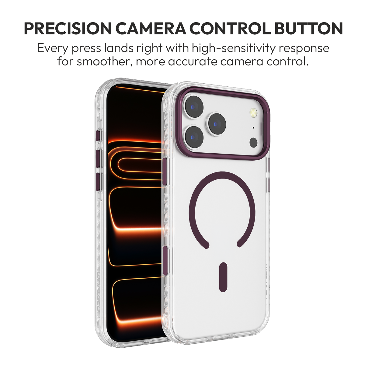 Vigo Case for iPhone 18 Pro & 18 Pro Max in Burgundy #Color_Burgundy