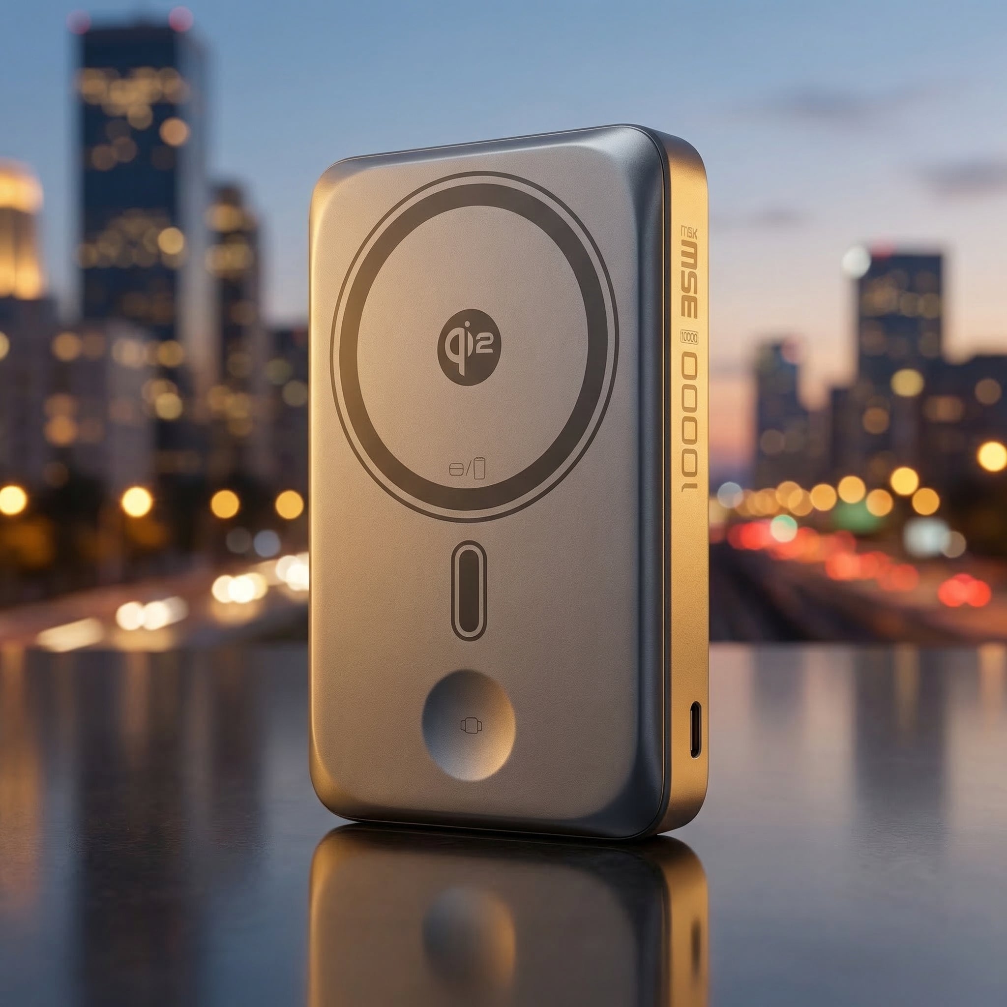 Qi2 Certified TURBOBRIC 10000mAh Power Bank
